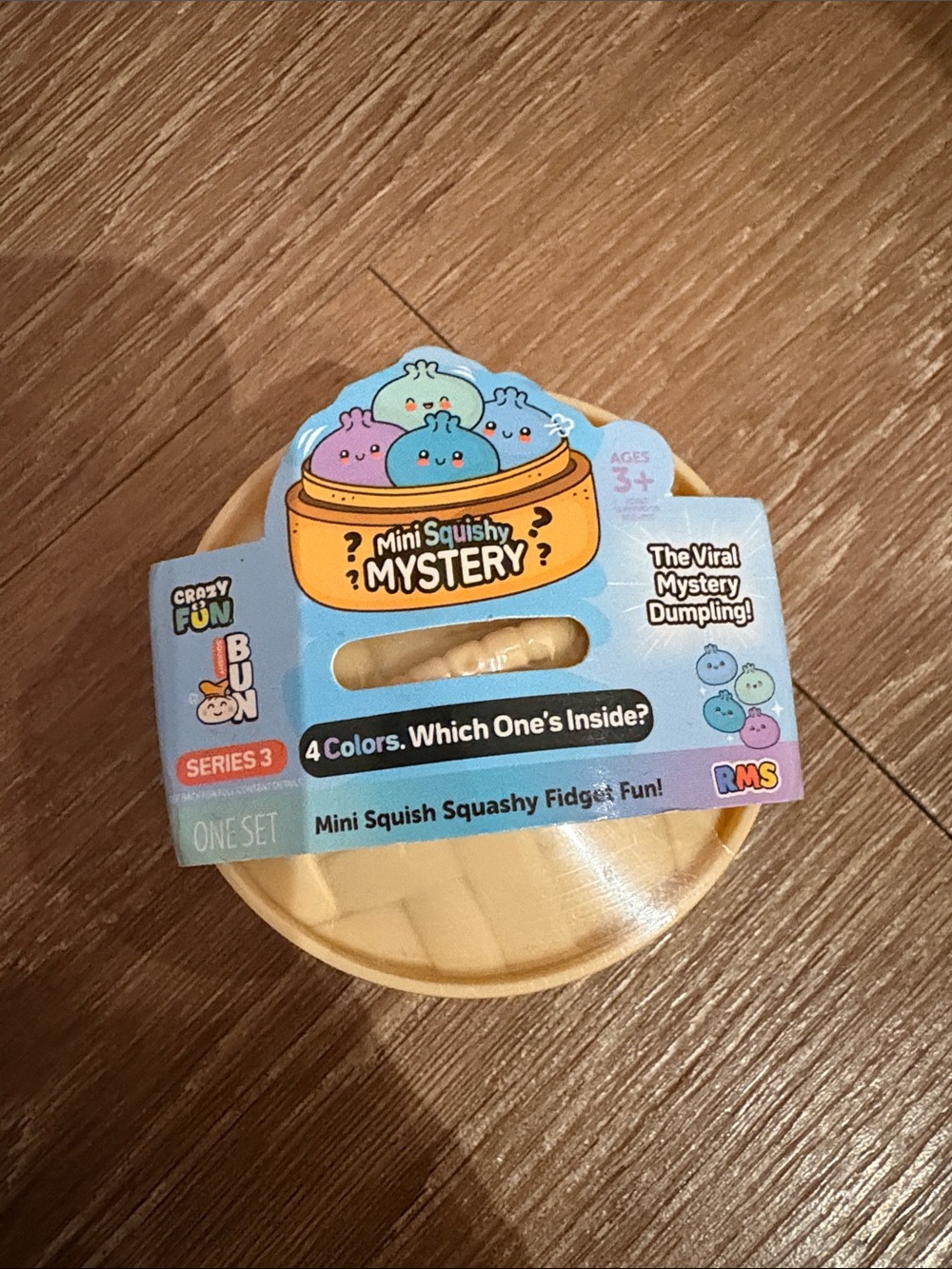 RMS Beauty Mini Squishy Mystery Dumpling Toy - Yellow Packaging